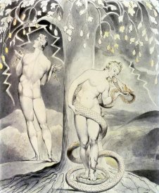 William Blake - The Temptation and Fall of Eve