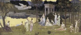 Pierre Puvis de Chavannes - The Sacred Forest Beloved by the Arts and Muses