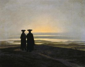 Caspar David Friedrich - Sunset (Brothers)