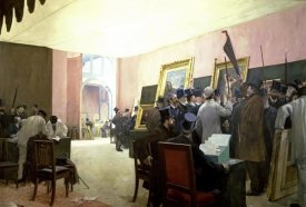 Henri Gervex - A Meeting of the Painting Jury