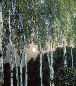 Aleksandr Jakovlevic Golovin - Birch Trees