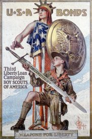 J.C. Leyendecker - Weapons for Liberty, 1918