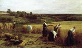 Leon Augustin Lhermitte - Harvest Time
