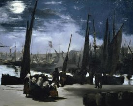 Edouard Manet - Moonlight over the Port Boulogne