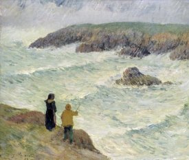 Henry Moret - The Cliffs Near the Sea