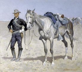 Frederic Remington - Trooper of the Plains