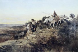 Charles M. Russell - Return from Hunt