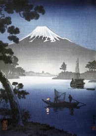 Unknown - Japanese Print (Mount Fuji from Tagonoura) By Shinsei