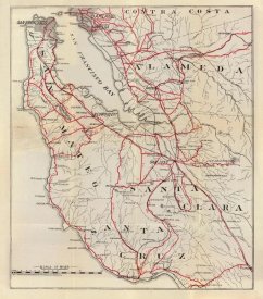 George W. Blum - California - San Mateo, Santa Cruz, Santa Clara, Alameda, and Contra Costa Counties, 1896