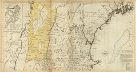 Thomas Jefferys - The Provinces of Massachusetts Bay and New Hampshire, Northern, 1776