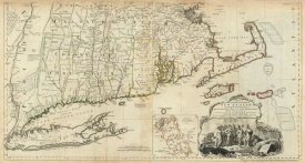 Thomas Jefferys - The Provinces of Massachusetts Bay and New Hampshire, Southern, 1776