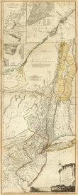 Thomas Jefferys - The Provinces of New York, and New Jersey, 1776