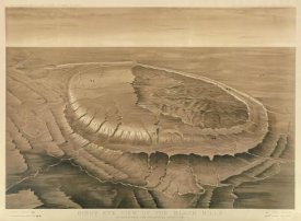 Henry Newton - Bird's eye view of the Black Hills, 1879