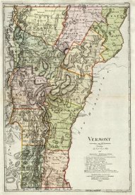 Daniel Friedrich Sotzmann - Vermont, 1797