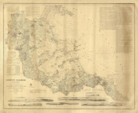 United States Coast Survey - Boston Harbor, Massachusetts, 1857
