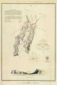 United States Coast Survey - Catalina Harbor, California, 1852