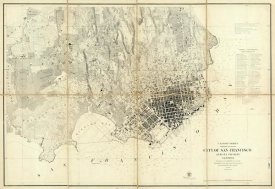 United States Coast Survey - City of San Francisco and Its Vicinity, California, 1859