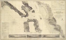 United States Coast Survey - Entrance to San Francisco Bay California, 1859