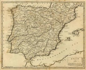 Aaron Arrowsmith - Spain, Portugal, 1812