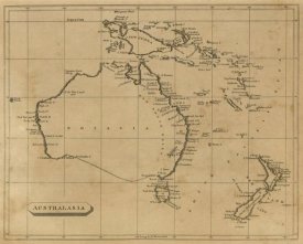Aaron Arrowsmith - Australasia, 1812