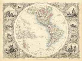 R.M. Martin - Western Hemisphere, 1851