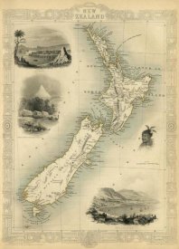 R.M. Martin - New Zealand, 1851