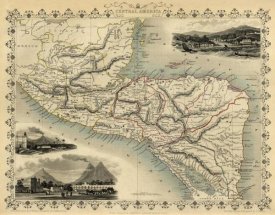 R.M. Martin - Central America, 1851