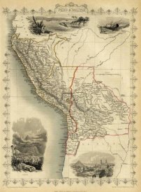 R.M. Martin - Peru & Bolivia, 1851