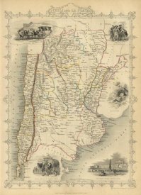 R.M. Martin - Chile And La Plata, 1851
