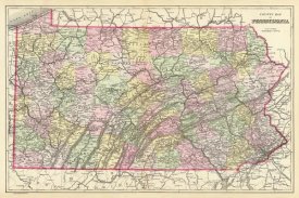 Samuel Augustus Mitchell - State of Pennsylvania, 1890