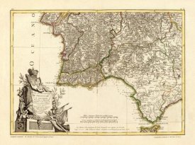Giovanni Antonio Bartolomeo Rizzi Zannoni - Portugal, Algarve meridionale, 1780