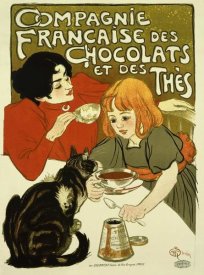 Theophile-Alexandre Steinlen - Compagnie Francais des Chocolats et Thés