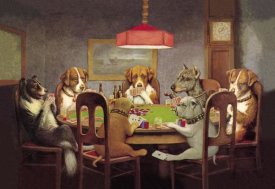 C.M. Coolidge - Poker Dogs: A Friend in Need, 1903