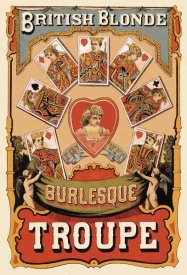 Sheridan Corbyn - British Blonde Burlesque Troupe, 1870