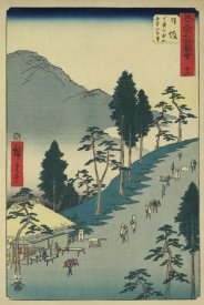 Ando Hiroshige - Nissaka, 1855