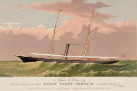 Unknown - Steam yacht Corsair, 1881