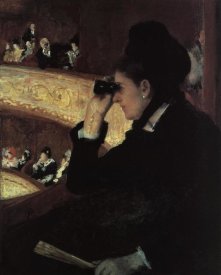 Mary Cassatt - At The Opera 1879