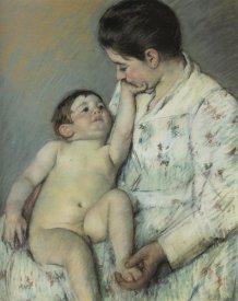 Mary Cassatt - Baby's First Caress 1891