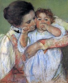 Mary Cassatt - Little Anne Sucking Her Finger 1897
