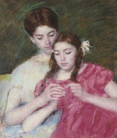 Mary Cassatt - The Crochet Lesson 1913
