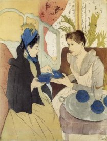 Mary Cassatt - The Visit 1891