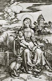 Albrecht Durer - The Virgin Mary With The Monkey