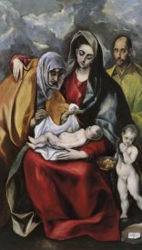 El Greco - The Holy Family With Saint Anne