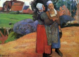 Paul Gauguin - Breton Peasant Woman