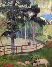 Paul Gauguin - Nostalgic Promenade