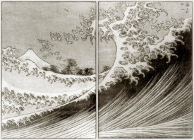 Hokusai - Mount Fuji Seen Above The Waves
