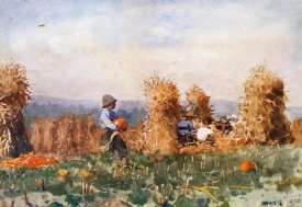 Winslow Homer - Pumpkin Patch