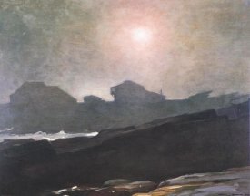 Winslow Homer - The Artists Studio In An Afternoon Fog