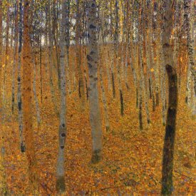 Gustav Klimt - Beech Forest I 1902
