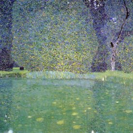 Gustav Klimt - Pond At Schloss Kammer On The Attersee 1910